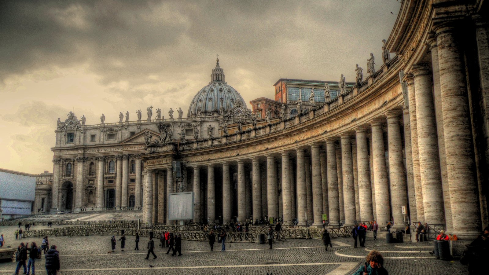 Saint Peter's Basilica in Vatican City — entry to the basilica itself is completely free