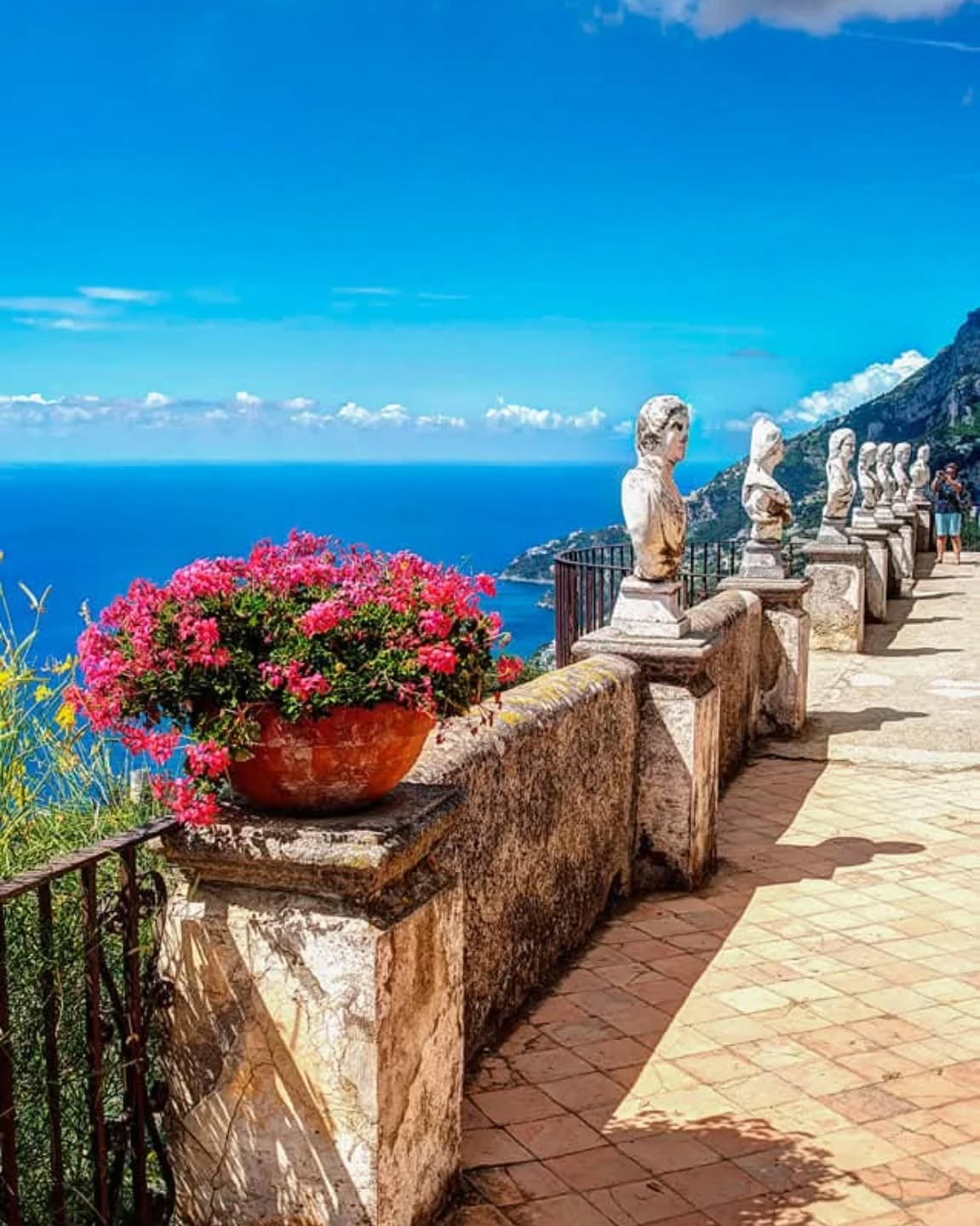 Ravello on the Amalfi Coast: the hilltop village above the Tyrrhenian Sea, one of the most beautiful places in Italy