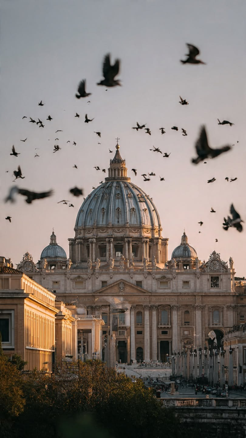 Saint Peter's Square and Basilica in Vatican City, Rome — one of the three unmissable places in the Eternal City