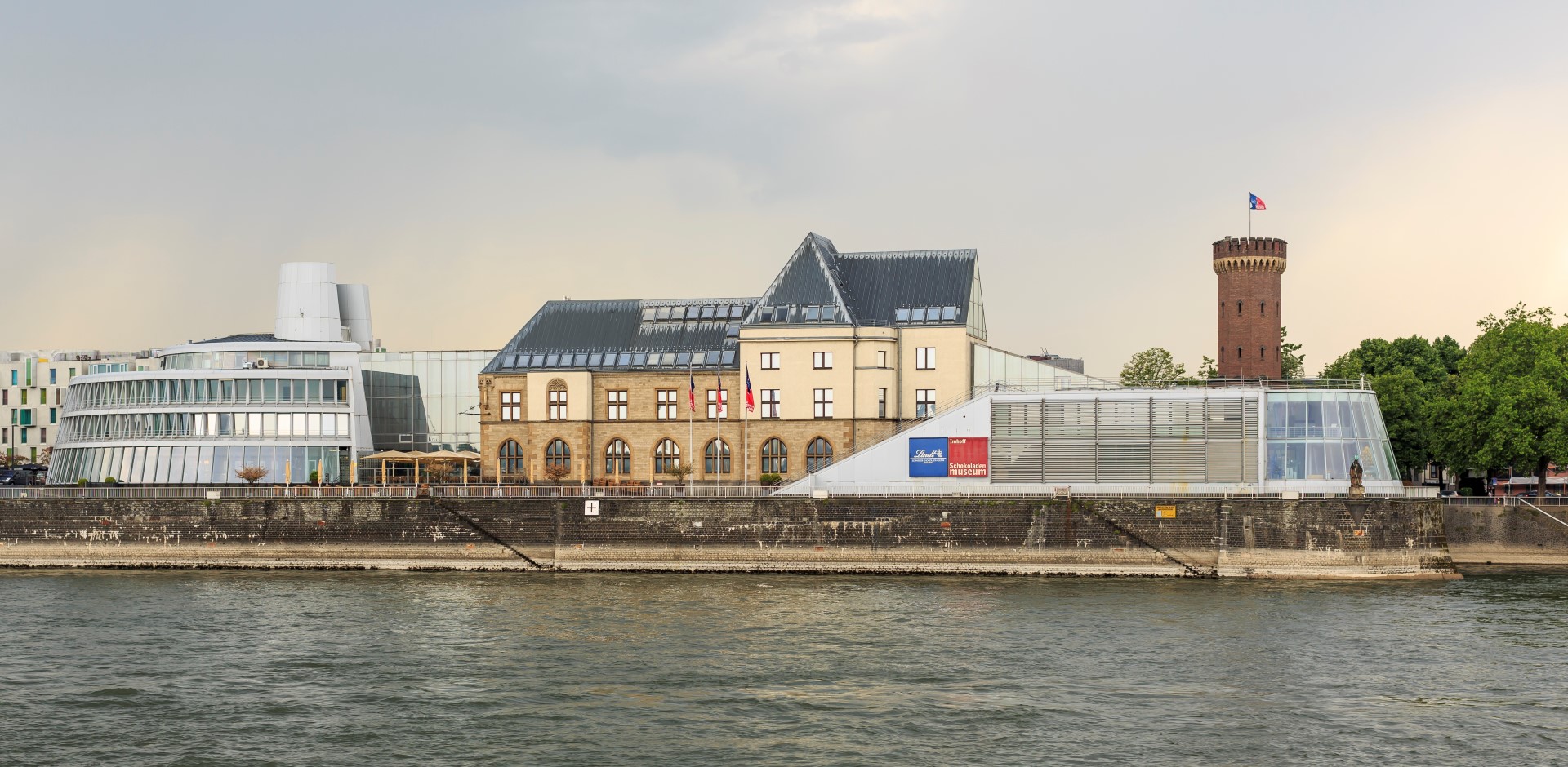 The Cologne Chocolate Museum on the Rhine peninsula: one of the most visited and most enjoyable museums in Germany