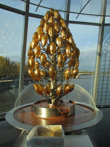 The Cologne Chocolate Museum on the Rhine peninsula: one of the most visited museums in Germany