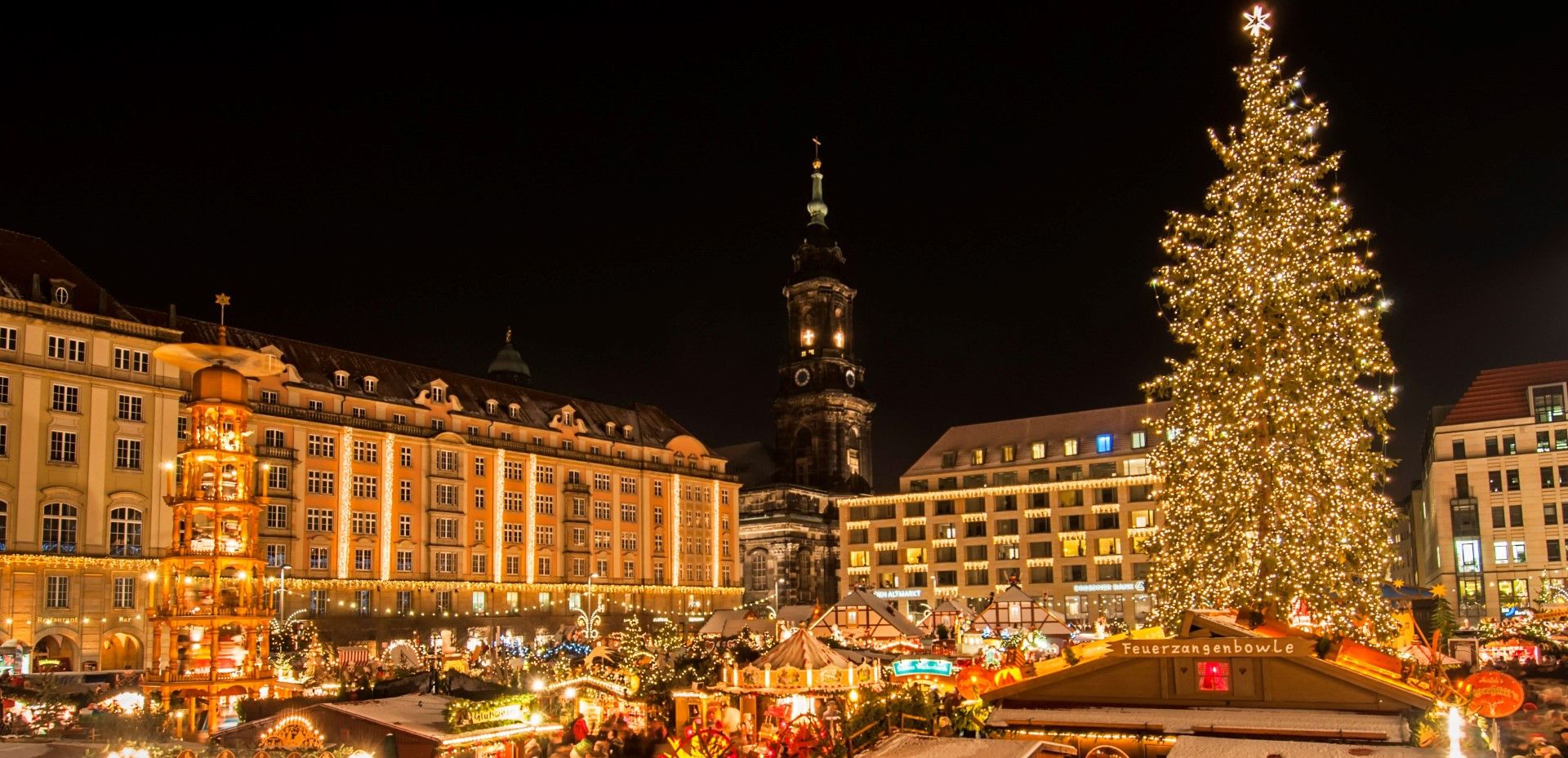 Paris at Christmas: the illuminated Champs-Elysees and the magical winter atmosphere of the French capital during the Advent season