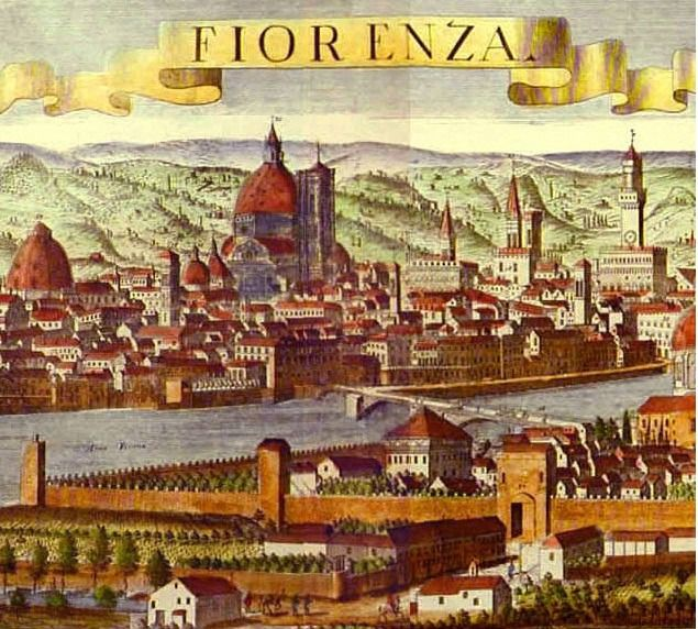 The Basilica di San Miniato al Monte above Florence: the Romanesque church above the Piazzale Michelangelo, free to enter and one of the most beautiful in Tuscany