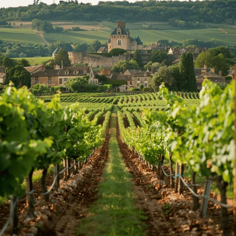 A magnificent Burgundian spread: local wines, escargots, cheese and gourmet specialities laid out in the heart of Dijon