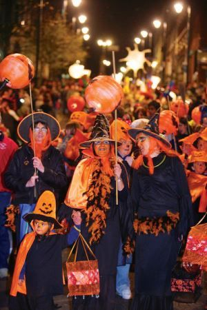Dublin at Halloween: the Irish capital celebrating the ancient Celtic festival of Samhain, the origin of the Halloween tradition