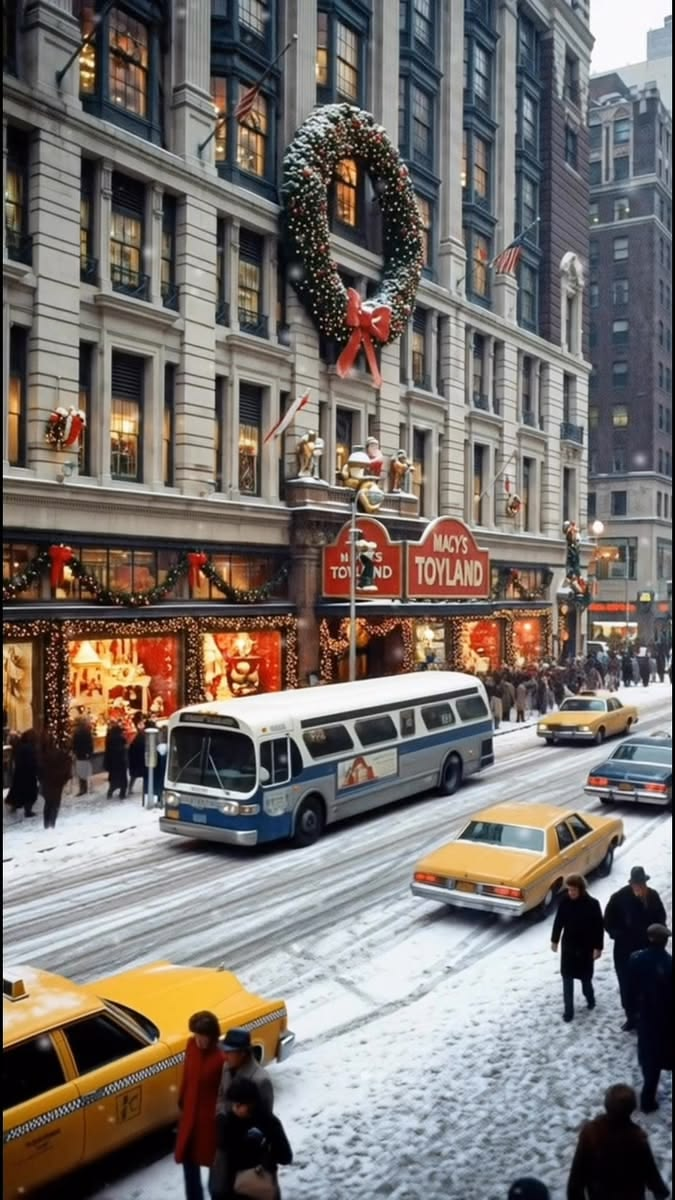 New York City at the height of the Christmas season, with the festive lights of Fifth Avenue and Midtown Manhattan creating the most spectacular holiday atmosphere in the world