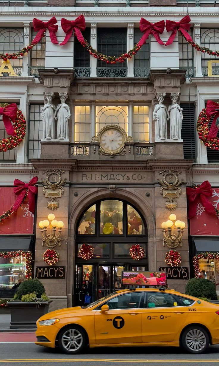 New York City at Christmas, with the Rockefeller Center Christmas tree and the festive lights of Fifth Avenue illuminating the holiday season in the world's most famous shopping destination