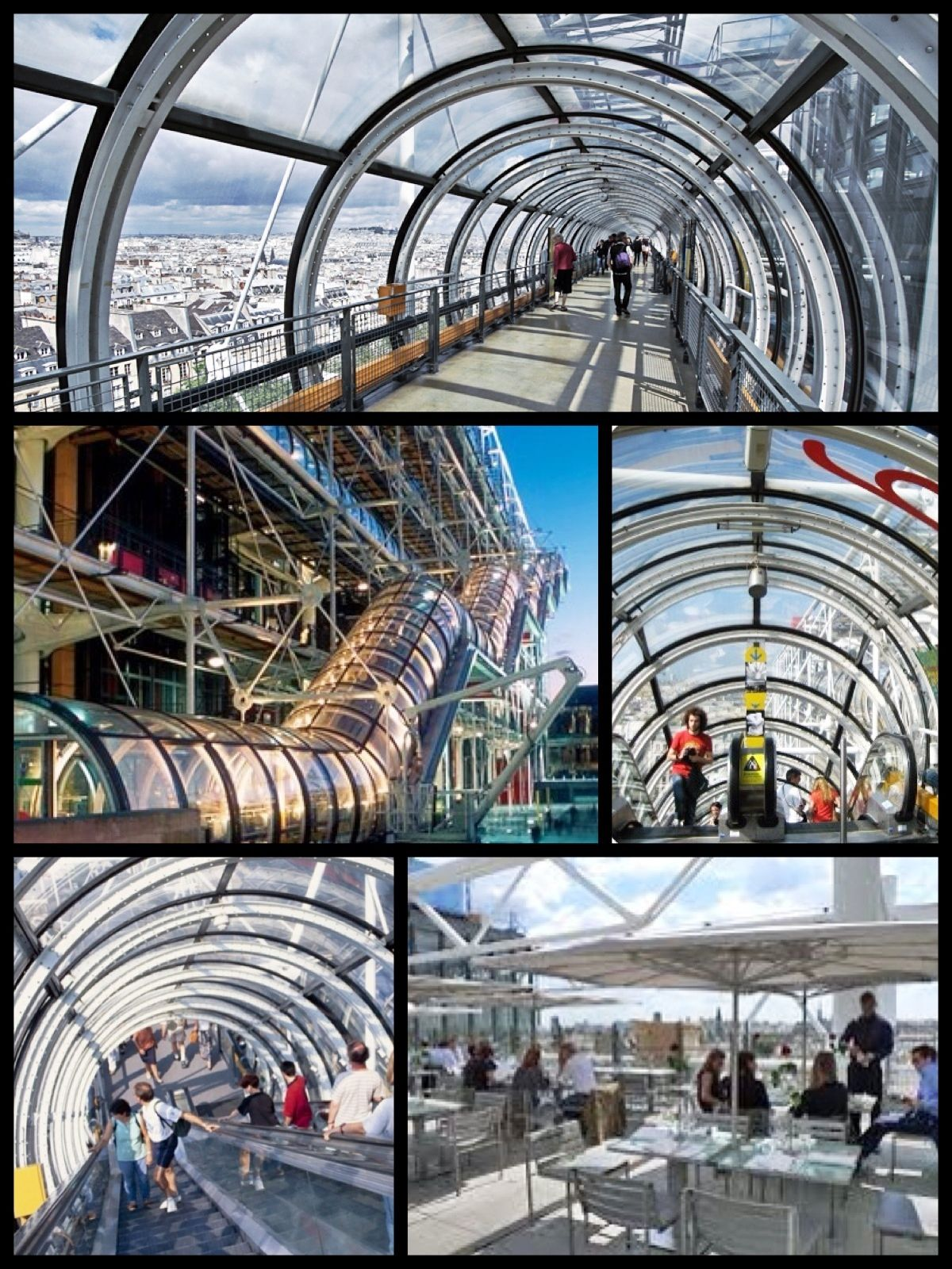 The Centre Pompidou in Paris, the radical inside-out architectural masterpiece by Rogers and Piano that houses one of the finest collections of modern and contemporary art in the world