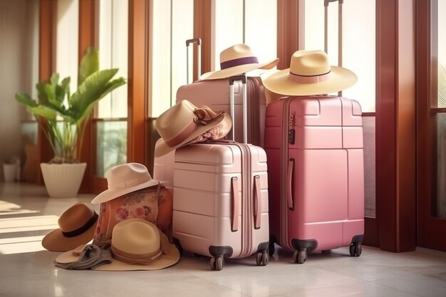 Airport baggage carousel: where a brightly coloured suitcase makes all the difference after a long flight