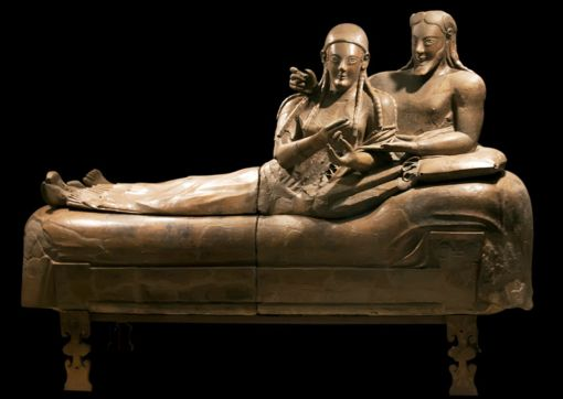 Etruscan artefacts and bronzes from Tuscany, one of the most extraordinary ancient civilisations of Italy