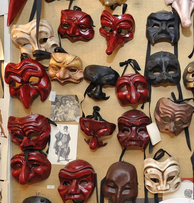 A historical reconstruction of Il Ridotto, the Venetian state gambling house where masks were legally required
